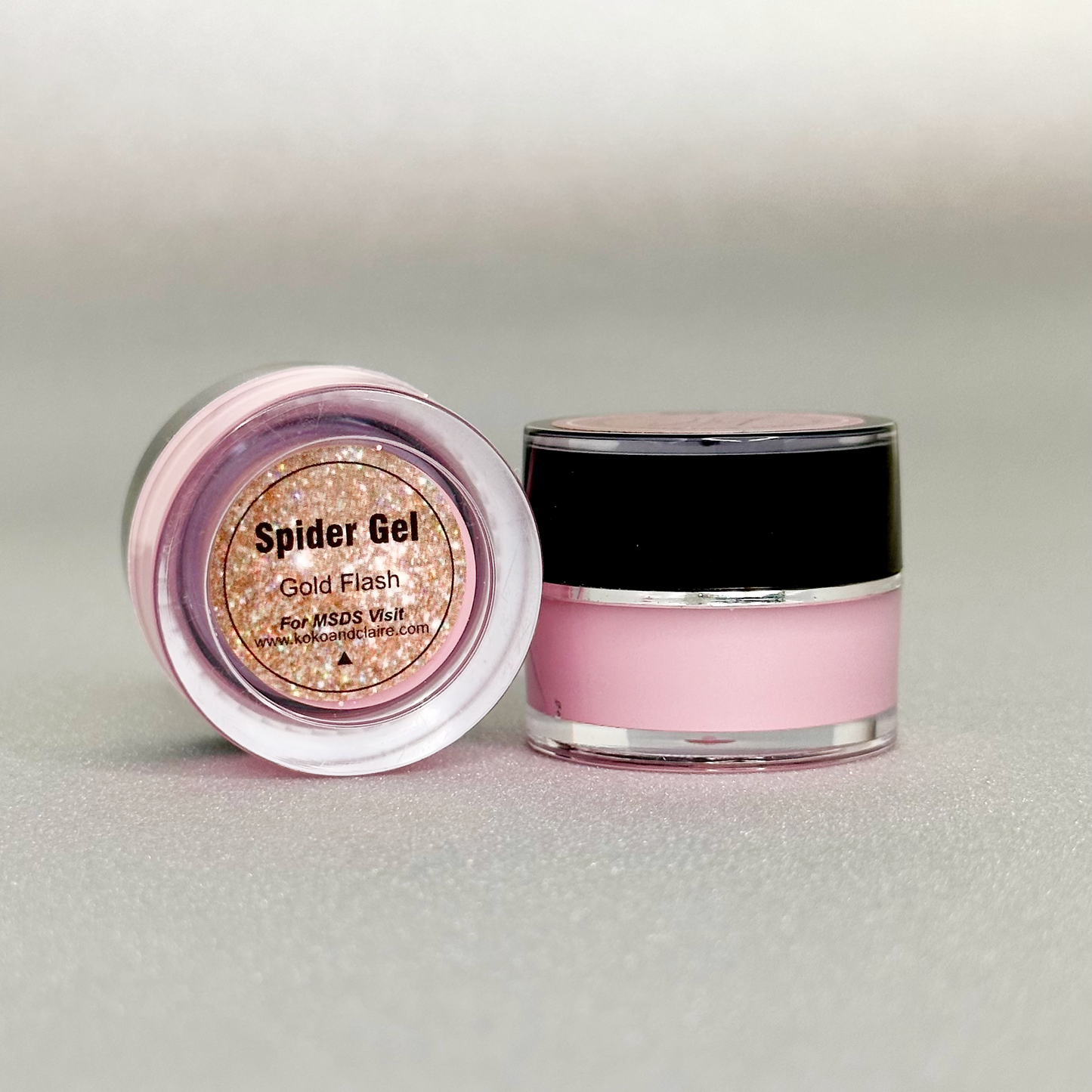 Spider Gel - Reflective Nail Art Gel 8g (Gold or Silver)