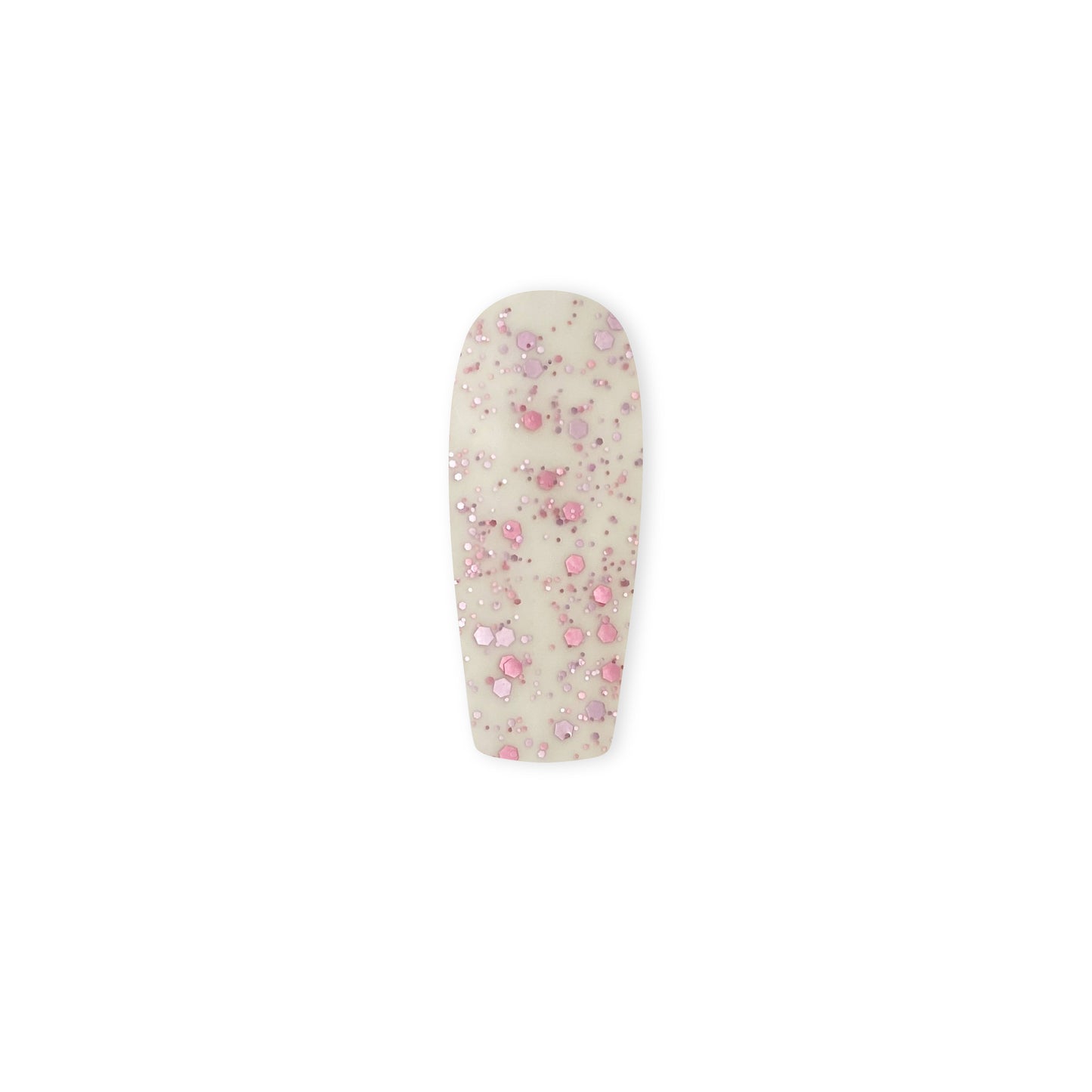 Velvet Multi Confetti Pink - Matte (Top Coat) - Hema Free