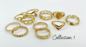 
            
                Load image into Gallery viewer, Decorative Rings for Display Hand - Collection 1
            
        