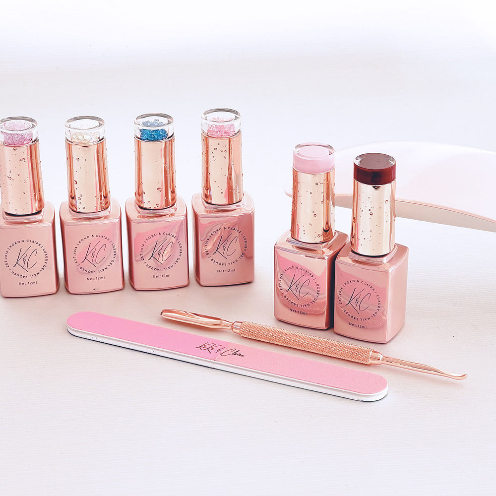 Longer lasting Mani Kit -With Builder Gel